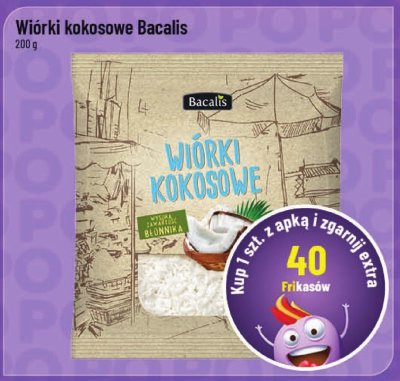 Wiórki kokosowe Bacalis promocja w POLOmarket