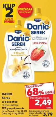 Serek w saszetce promocja w Kaufland