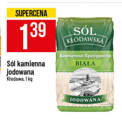 S贸l kamienna spo偶ywcza K艂odawa promocja