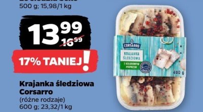 Krajanka śledziowa różne rodzaje promocja w Netto