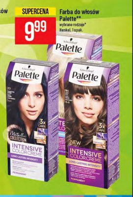 Farba do w艂os贸w c1 granatowa czer艅 Palette intensive color creme promocja