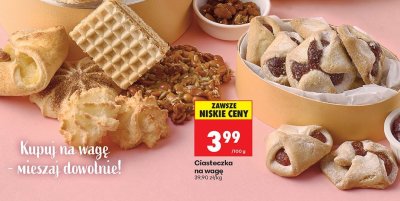 Ciasteczka na wagę promocja w Biedronka