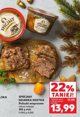 Policzki wieprzowe, różne rodzaje promocja w Kaufland