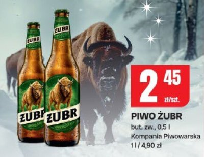 Piwo Żubr promocja