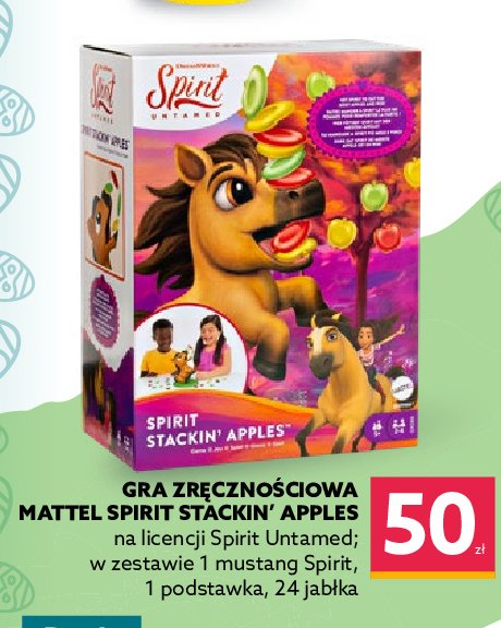 Gra spirit stackin' apples Mattel promocja