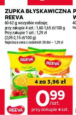 Zupa o smaku kurczaka Reeva promocja