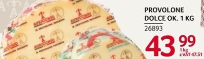 Ser Provolone Dolce promocja w Selgros