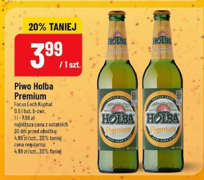 Piwo Holba Premium promocja w POLOmarket