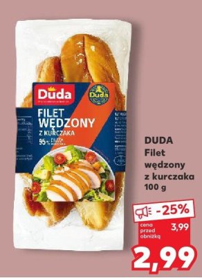 Filet wędzony z kurczaka promocja w Kaufland
