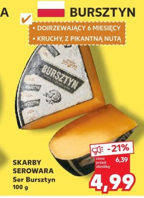 Ser Bursztyn promocja w Kaufland