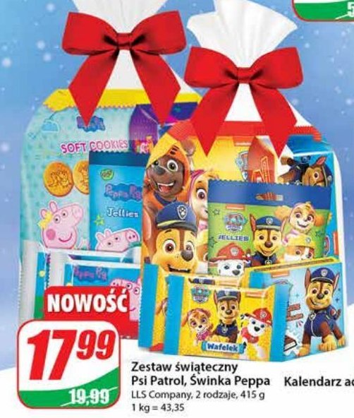 Zestaw słodyczy świnka peppa promocja