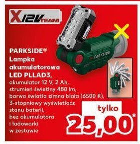 Lampka led pllad3 Parkside promocja w Kaufland