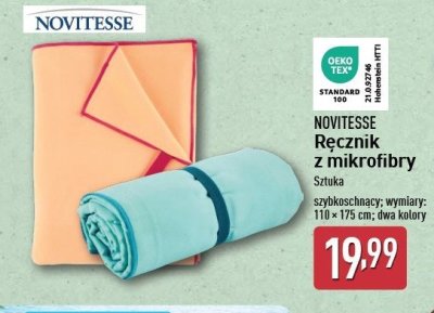 R臋cznik z mikrofibry 110 x 175 cm Novitesse promocja