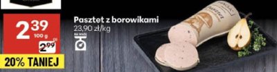 Pasztet z borowikami Haga promocja w Delikatesy Centrum