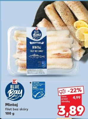Filet mintaj bez skóry promocja w Kaufland