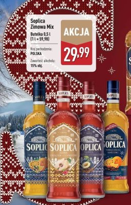 Likier Soplica Zimowa Mix promocja w Aldi