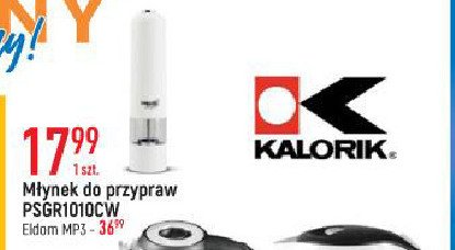 M艂ynek elektryczny mp3 Eldom promocja