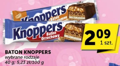 Baton knoppers promocja w Groszek
