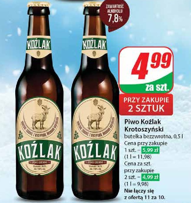 Piwo Koźlak promocja