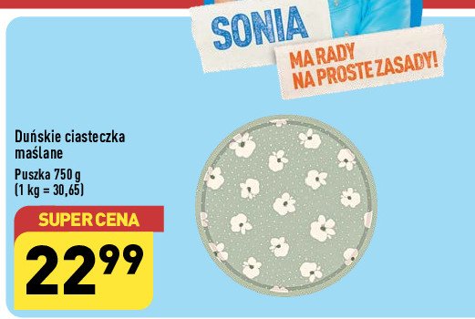 Du艅skie ciastka ma艣lane promocja
