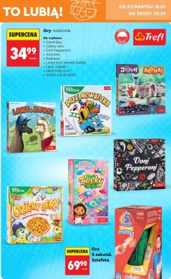 Gra 5 sekund. Sztafeta Trefl promocja w Biedronka