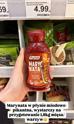 Marynata w płynie miodowo-pikantna 205ml promocja w Dino