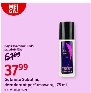 Dezodorant Gabriela sabatini woman promocja