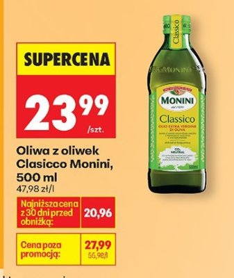 Oliwa z oliwek promocja w Biedronka