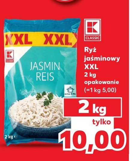 Ryż jasminowy K-classic promocja