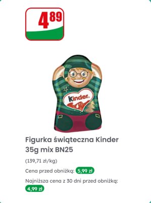 Figurka świąteczna promocja w Dino