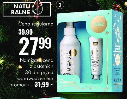 Zestaw w pudełku zimowy poranek: mydło do rąk 300 ml + krem do rak 50 ml Yope zestaw promocja w Super-Pharm