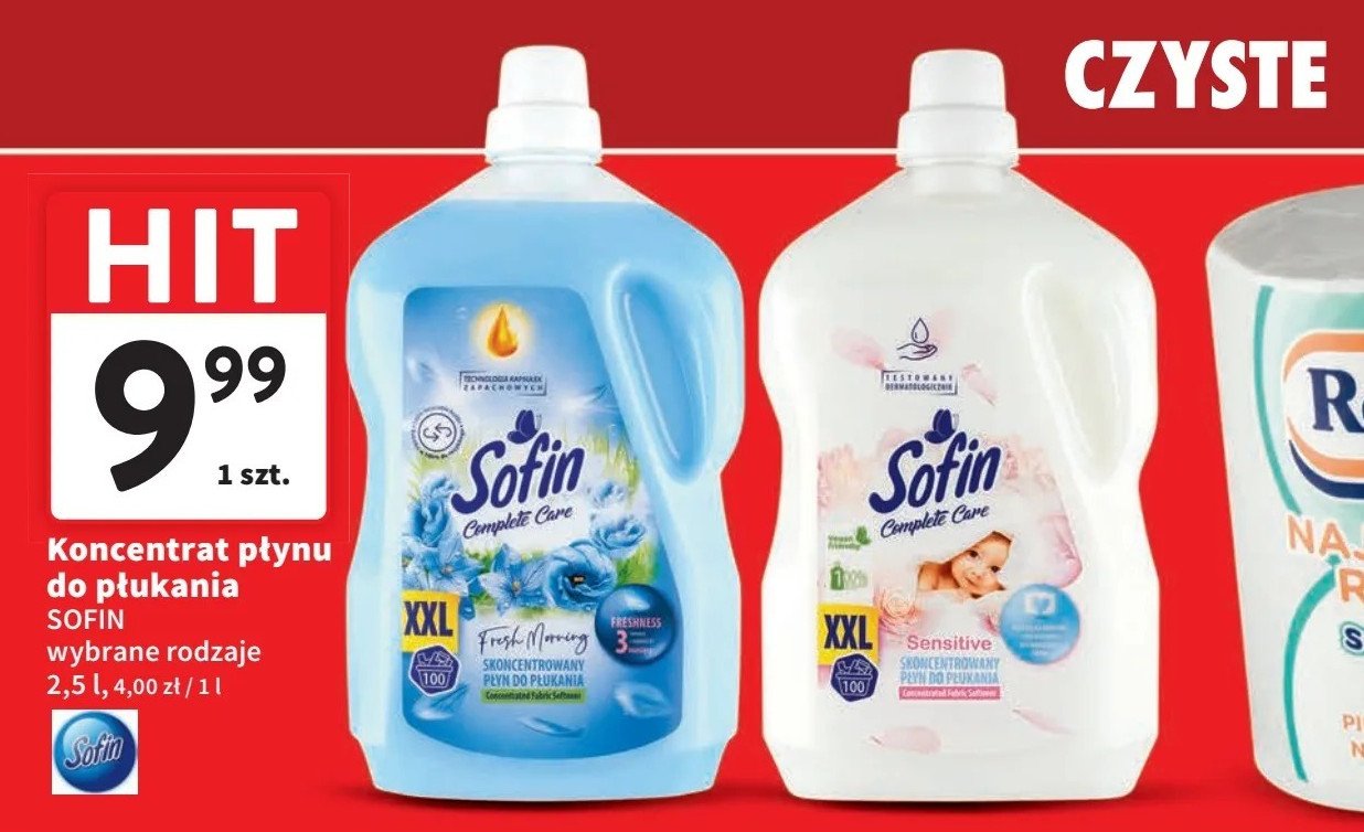 Płyn do płukania senstive SOFIN COMPLETE CARE promocja