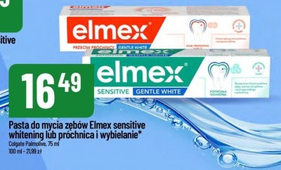 Pasta do zębów próchnica i wybielanie Elmex promocja w POLOmarket