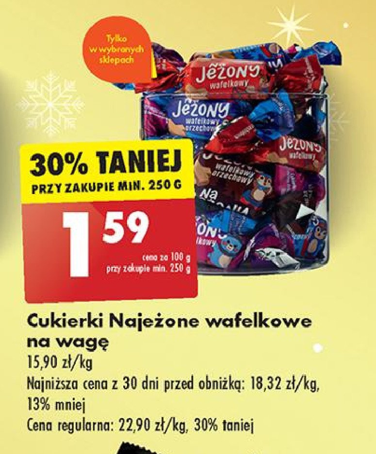 Cukierki najeżone promocja