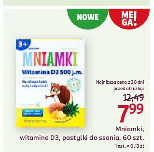 Witamina d3 Pyszne mniamki promocja