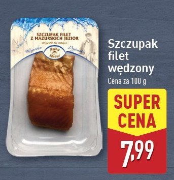 Szczupak filet wędzony promocja