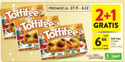 Ciastka Toffifee Storck promocja w Intermarche