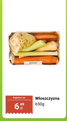 Włoszczyzna 650g promocja w Dino