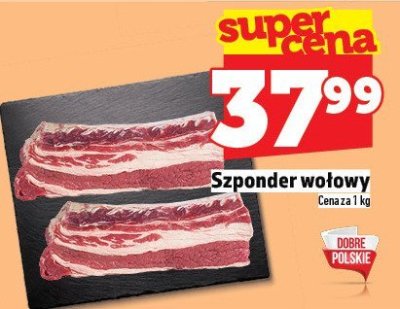 Mięso Szponder wołowy promocja w TOPAZ