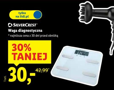 Waga diagnostyczna SILVERCREST promocja w Lidl