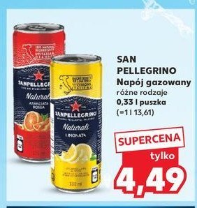 Napój aranciata rossa San pellegrino promocja