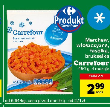 Fasola szparagowa Carrefour promocja