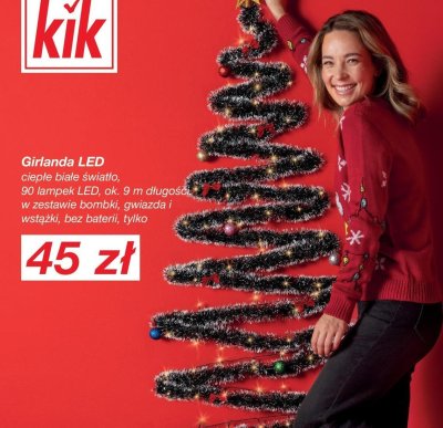 Girlanda LED promocja w KiK