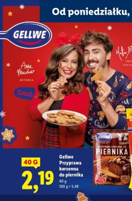 Przyprawa Gellwe korzenna do piernika promocja w Lidl