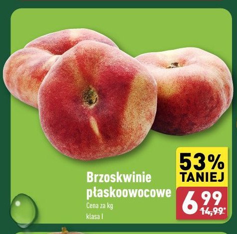 Brzoskwinie płaskoowocowe promocja