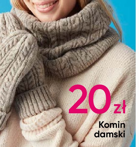 Komin damski promocja