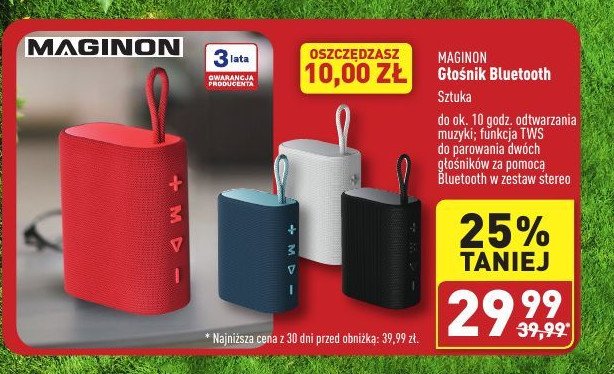 Głośnik bluetooth Maginon promocja