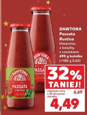 Passata Rustica z czosnkiem  promocja w Kaufland