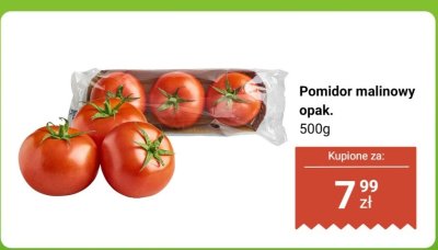 Pomidor malinowy opak. 500 g promocja w Dino