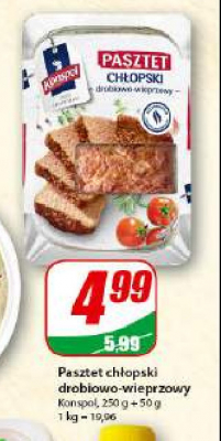 Pasztet ch艂opski Konspol promocja